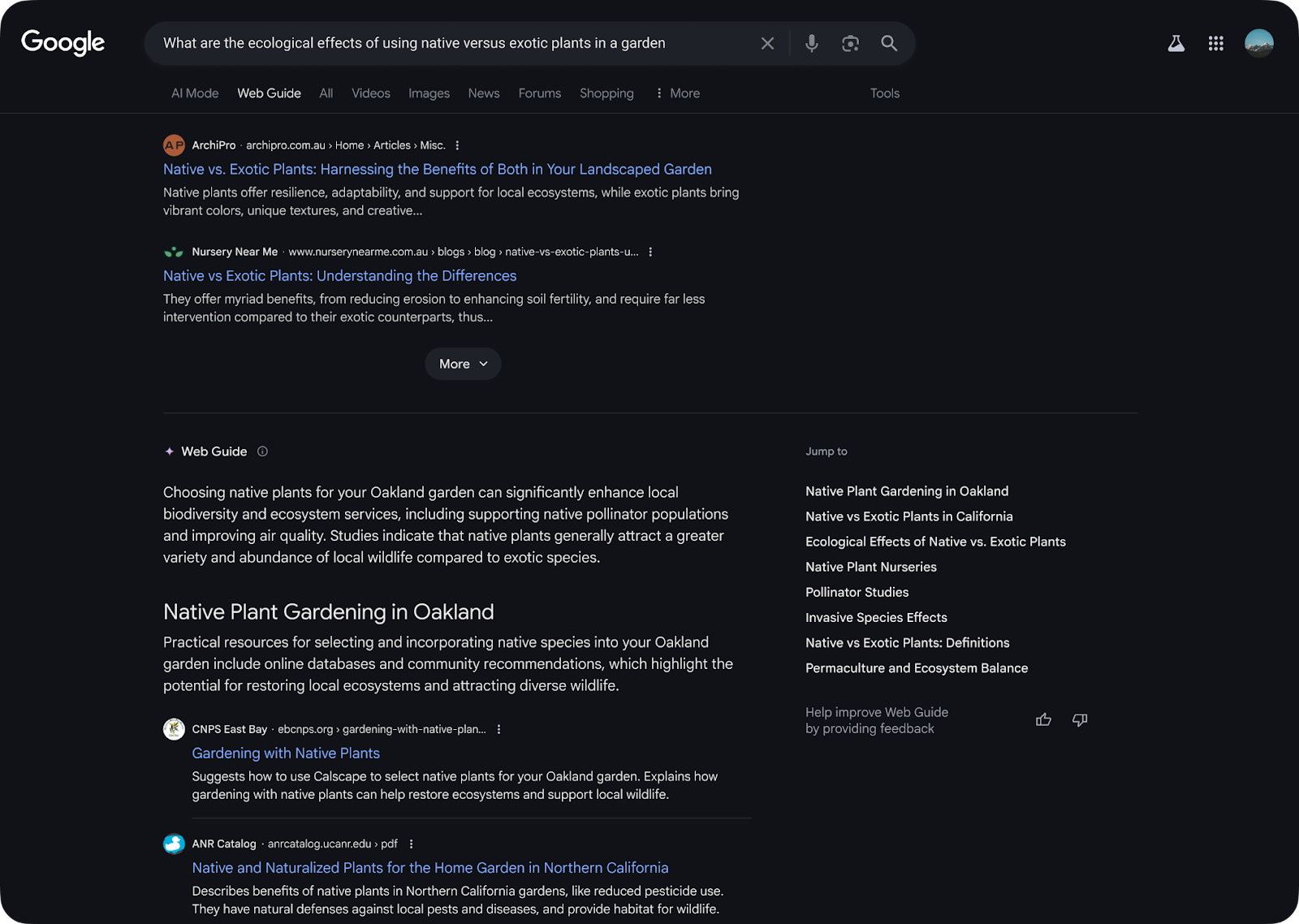 Web design guidelines desktop view